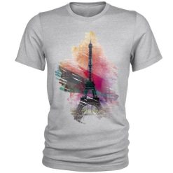 تیشرت آستین کوتاه مردانه مدل ایفل S33