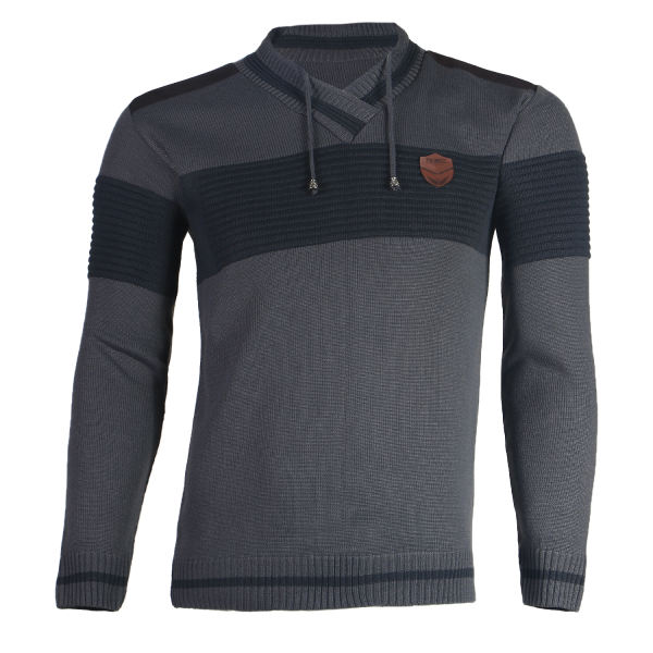 پلیور مردانه مدل 8098TUS رنگ طوسی پلیور مردانه مدل 8098TUS رنگ طوسی