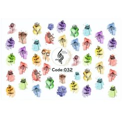 برچسب لنز ناخن رویاسنتر مدل 032
