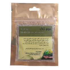 کود کامل فسفر بالای ریشه دهی هوم تاک مدل 10-40-10 وزن 50 گرم