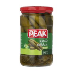 کنسرو خیار شور درجه یک پیک – 650 گرم