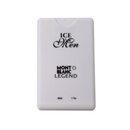 عطر جیبی مردانه آیس من مدل Mont Blanc Legend حجم 30 میلی لیتر