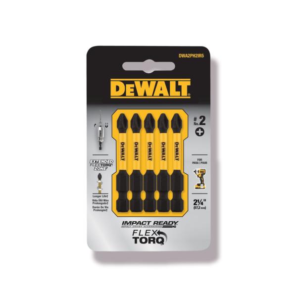 مجموعه 5 عددی سری پیچ گوشتی دیوالت مدل DWA2PH2IR5 مجموعه 5 عددی سری پیچ گوشتی دیوالت مدل DWA2PH2IR5