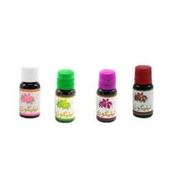 رنگ خوراکی مایع قرمز و بنفش و سبز و صورتی نیلیگون – 18 گرم بسته 4 عددی