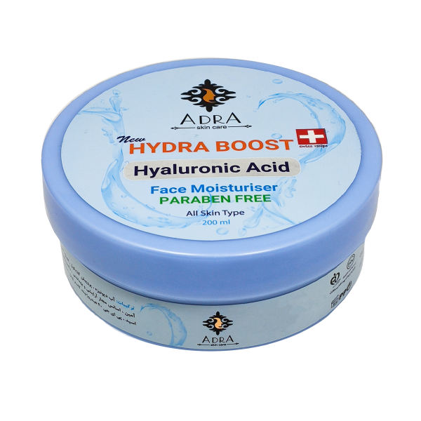 کرم آبرسان آدرا مدل Hyaluronic حجم 200 میلی لیتر کرم آبرسان آدرا مدل Hyaluronic حجم 200 میلی لیتر