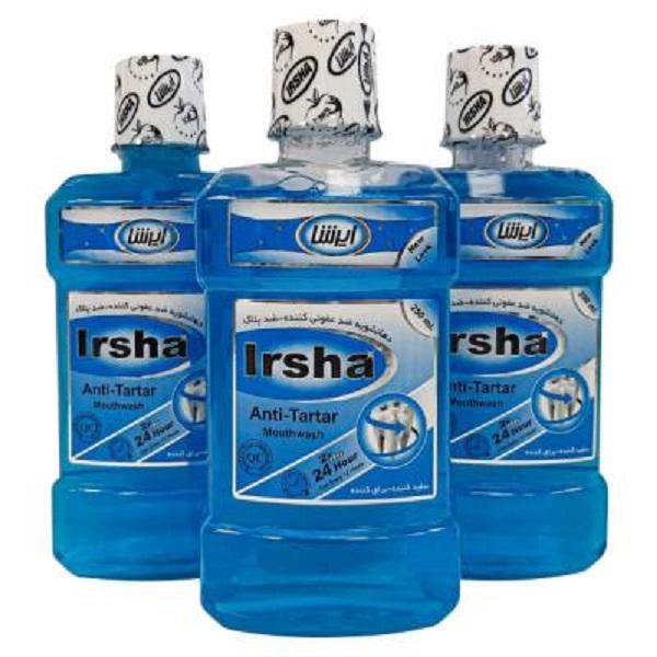 دهان شویه ایرشا مدل Anti Tartar حجم 250 میلی لیتر بسته 3 عددی دهان شویه ایرشا مدل Anti Tartar حجم 250 میلی لیتر بسته 3 عددی