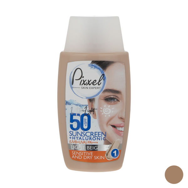 کرم ضد آفتاب پیکسل مدل LIGHT BEIGE حجم 50 میلی لیتر کرم ضد آفتاب پیکسل مدل LIGHT BEIGE حجم 50 میلی لیتر