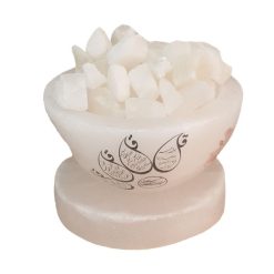 آباژور سنگ نمک طرح شکلات خوری کد WS4GHOL