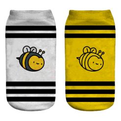 جوراب طرح زنبوری مدل T003