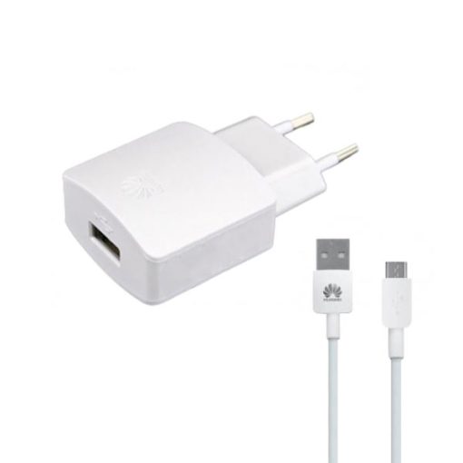 شارژر دیواری هوآوی مدل 0082 به همراه کابل تبدیل microUSBغیر اصل