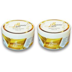 کرم آبرسان و مرطوب کننده لایت بیوتی مدل آرگان شی باتر حجم 200 میلی لیتر مجموعه 2 عددی