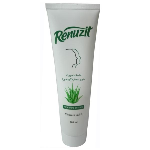 ماسک صورت رینوزیت مدل آلوئه ورا حجم 100 میلی لیتر ماسک صورت رینوزیت مدل آلوئه ورا حجم 100 میلی لیتر