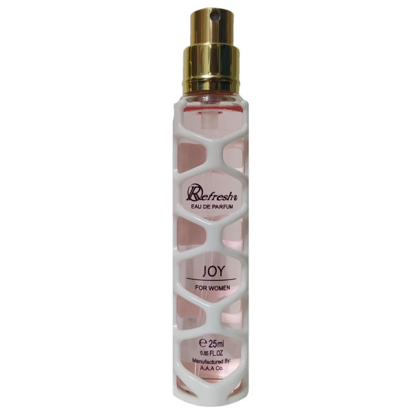 عطر جیبی زنانه رفرش مدل Joy حجم 25 میلی لیتر عطر جیبی زنانه رفرش مدل Joy حجم 25 میلی لیتر