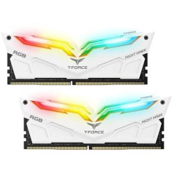 رم دسکتاپ DDR4 دو کاناله 3200 مگاهرتز CL16 تیم گروپ مدل T-Force Night Hawk RGB ظرفیت 16 گیگابایت