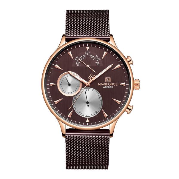 ساعت مچی عقربه ای مردانه نیوی فورس مدل NF3010 CE ساعت مچی عقربه ای مردانه نیوی فورس مدل NF3010 CE