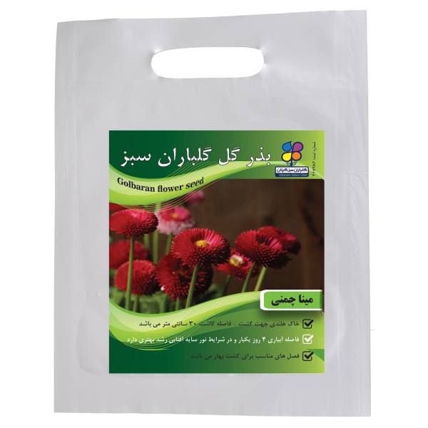 بذر گل مینا چمنی گلباران سبز بذر گل مینا چمنی گلباران سبز