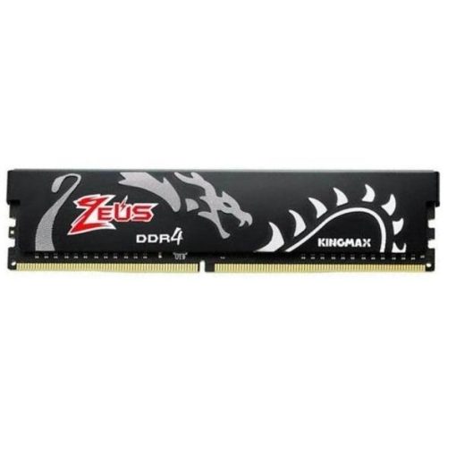 رم دسکتاپ DDR4 تک کاناله 3000 مگاهرتز CL17 کینگ مکس مدل Zeus Dragon ظرفیت 16 گیگابایت