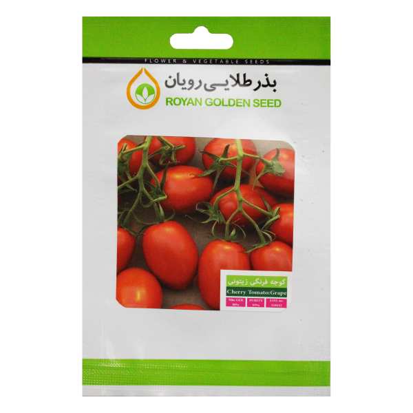 بذر گوجه فرنگی زیتونی بذر طلایی رویان مدل BZTR-080 بذر گوجه فرنگی زیتونی بذر طلایی رویان مدل BZTR-080