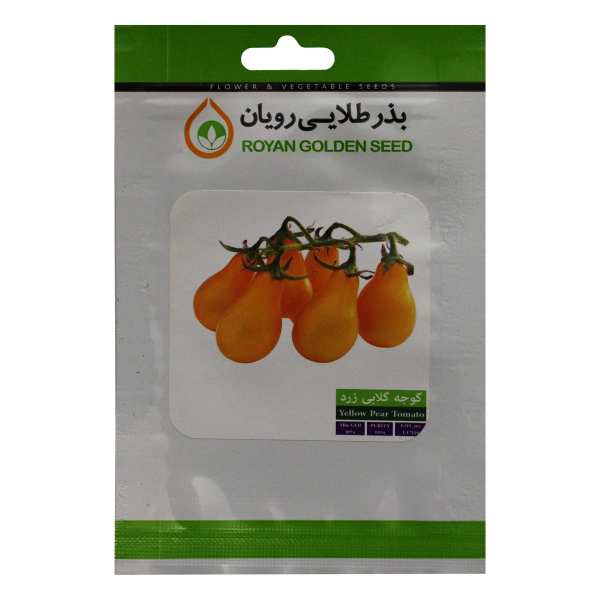 بذر گوجه گلابی زرد بذر طلایی رویان مدل BZTR-103 بذر گوجه گلابی زرد بذر طلایی رویان مدل BZTR-103