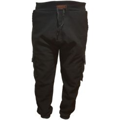 شلوار مردانه جامه آسمان آبی مدل اسلش هفت جیب 002 رنگ مشکی