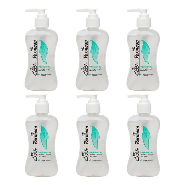 ژل حالت دهنده و براق کننده ی موی پرمون 200 گرم بسته 6 عددی ژل حالت دهنده و براق کننده ی موی پرمون 200 گرم بسته 6 عددی