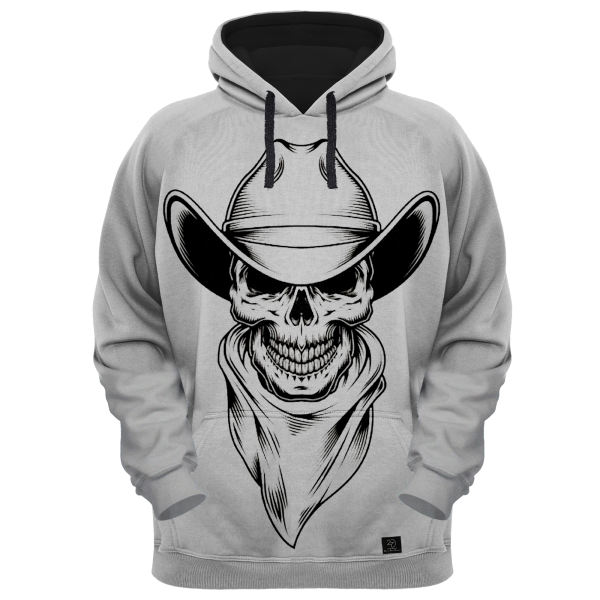 هودی مردانه 27 مدل cowboy and skull کد ALP79 رنگ طوسی هودی مردانه 27 مدل cowboy and skull کد ALP79 رنگ طوسی