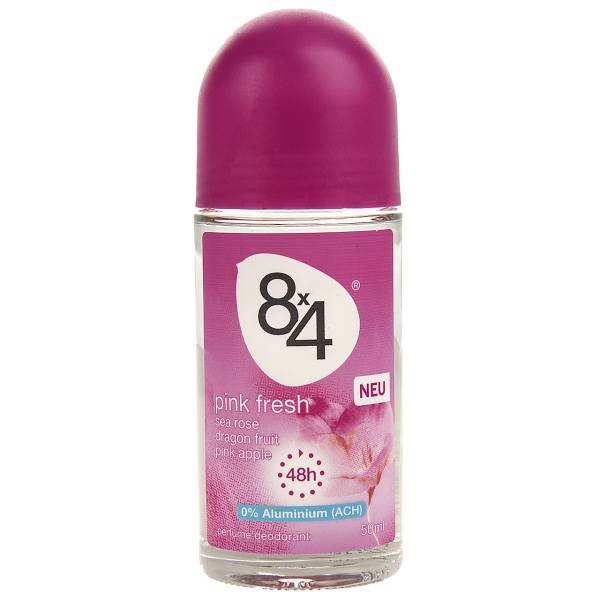 رول ضد تعریق زنانه هشت در چهار مدل Pink Fresh حجم 50 میلی لیتر رول ضد تعریق زنانه هشت در چهار مدل Pink Fresh حجم 50 میلی لیتر