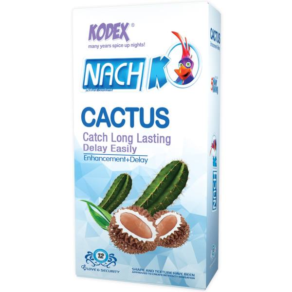 کاندوم کدکس مدل Cactus بسته 12 عددی کاندوم کدکس مدل Cactus بسته 12 عددی