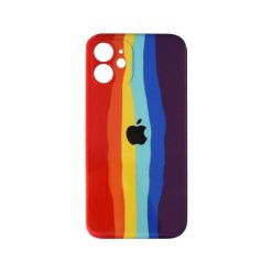 کاور مدل rainbow مناسب برای گوشی موبایل اپل Iphone 12 miniغیر اصل