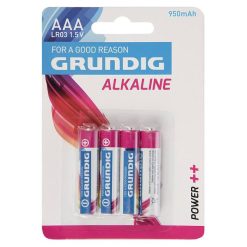 باتری نیم قلمی گراندیگ Alkaline AAA 950mAh