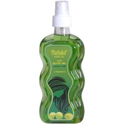 روغن مو ضد ریزش و تقویت کننده مرحبا مدل Olive Oil حجم 175 میلی لیتر