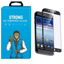 محافظ صفحه نمایش شیشه ای استرانگ مدل Fullcover مناسب برای گوشی سامسونگ گلکسی S6 Edge Plus
