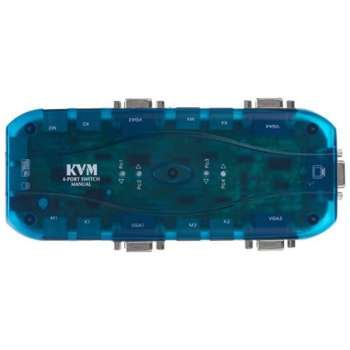 سوییچ چهار پورت KVM پی نت مدل FJ-K104