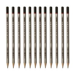 مداد مشکی آریا مدل Premium Quality کد 3050 بسته 12 عددی