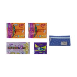 نوار بهداشتی تافته مدل Sensitive مجموعه 5 عددی