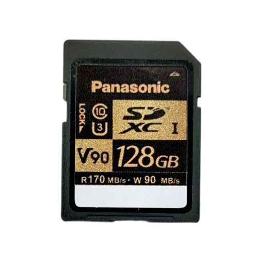 کارت حافظه SD پاناسونیک مدل Rp-SDZA128G کلاس 10 استاندارد v90 سرعت 170Mps ظرفیت 128 گیگابایت