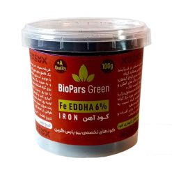 کود آهن کلات 6 % بیوپارس گرین مدل ارتو 4/8 وزن 100 گرم