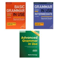 کتاب Grammar in Use اثر جمعی از نویسندگان انتشارات کمبریج 3جلدی