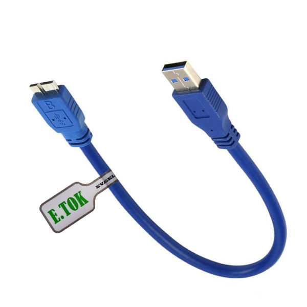 کابل هارد USB3.0 ایتوک مدل Nimble طول 0.3 متر کابل هارد USB3.0 ایتوک مدل Nimble طول 0.3 متر