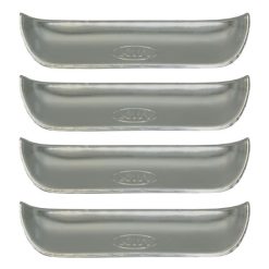 قاب زیر دستگیره خودرو بیلگین طرح استیل مدل ST02 مناسب برای پراید بسته 4 عددی