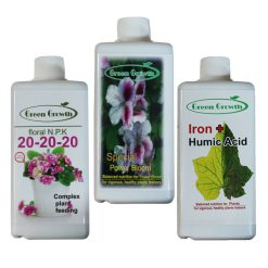 پک کود مایع گرین گروت مدل GS-01 حجم 500 میلی لیتر مناسب برای گلدهی و رویش