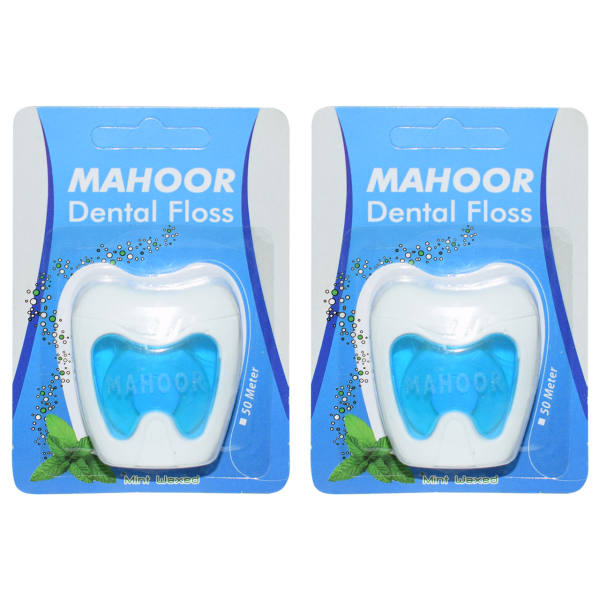نخ دندان ماهور مدل Dental Floss بسته 2 عددی نخ دندان ماهور مدل Dental Floss بسته 2 عددی