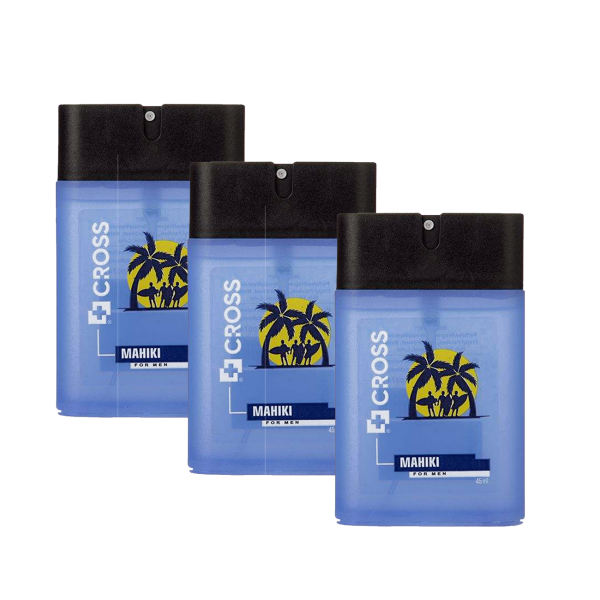 عطر جیبی مردانه کراس مدل Mahiki حجم 45 میلی لیتر مجموعه 3 عددی عطر جیبی مردانه کراس مدل Mahiki حجم 45 میلی لیتر مجموعه 3 عددی