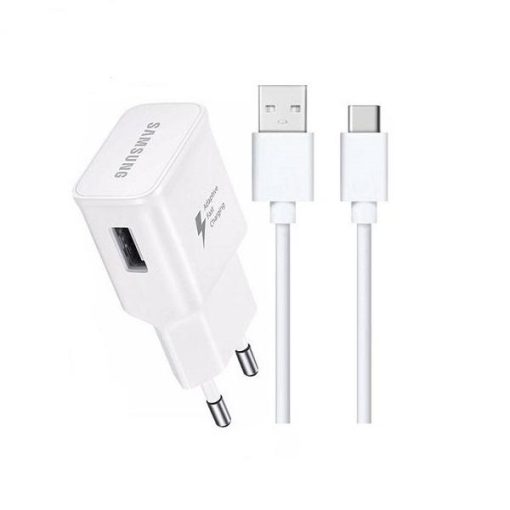 شارژر دیواری مدل EP-TA300CWE به همراه کابل تبدیل USB-Cغیر اصل