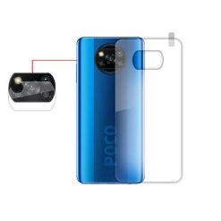 محافظ پشت گوشی مدل bl-9 مناسب برای گوشی موبایل شیائومی Poco X3 Pro به همراه محافظ لنز دوربین