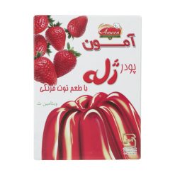 پودر ژله توت فرنگی آمون – 100 گرم