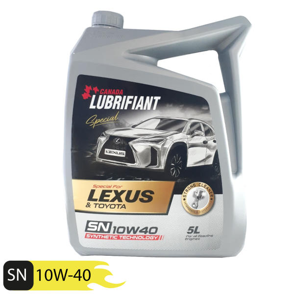 روغن موتور خودرو کانادا لوبریفنت مدل SN 10W-40 lexus حجم 5 لیتر روغن موتور خودرو کانادا لوبریفنت مدل SN 10W-40 lexus حجم 5 لیتر