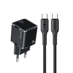 شارژر دیواری یوسمز مدل 25W-LOGTC01 به همراه کابل تبدیل  usb-c