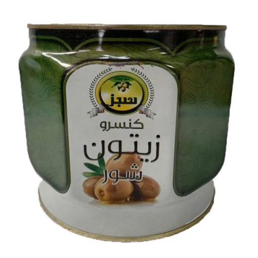 کنسرو زیتون شور بدون هسته مهدپروران سبز – 2550 گرم