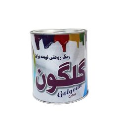 رنگ آستری روغنی سفید نیمه براق گلگون کد 160 حجم 1 لیتر